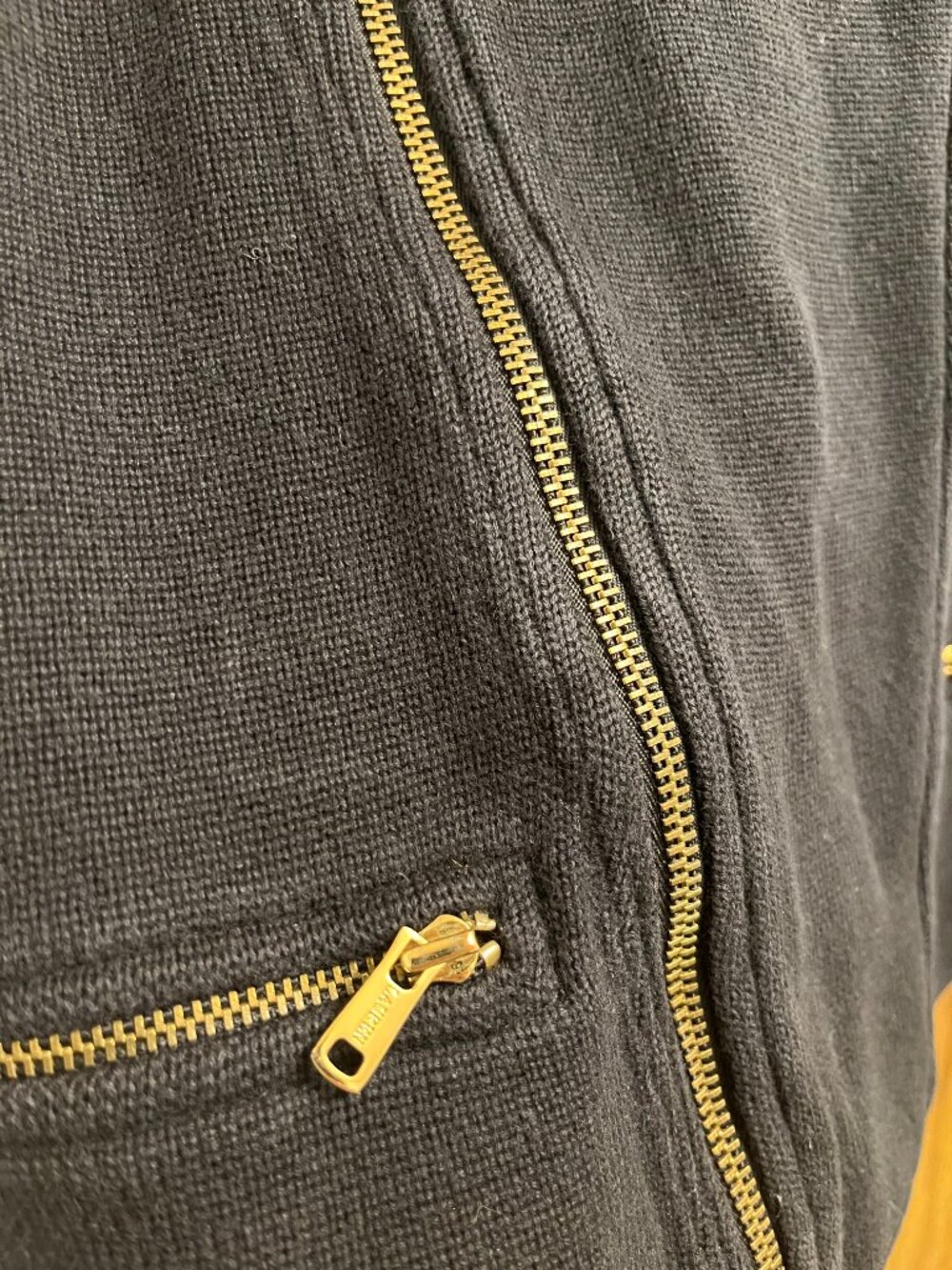Y2K Vintage Lauren Ralph Lauren Knit Moto Jacket - Picture 7 of 11